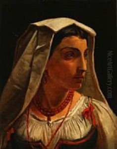 Portrait Of An Italian Lady