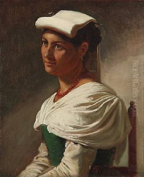 Portrait Of An Italian Woman - view 1