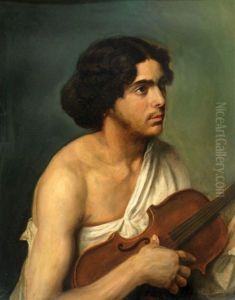 Young Man With Violin (study)