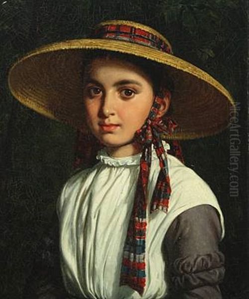 Portrait Of A Young Girl - view 1