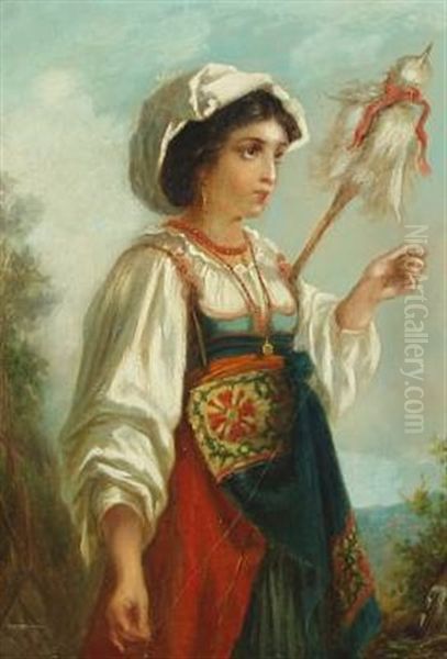 Young Italian Girl - view 1