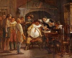 Falstaff Udvaelger Soldater (from Shakespeare Henry Iv)