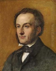 Portraet Af Laege Claus Jacob Emil Hornemann I Sort Jakke