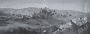 Blick Auf Olevano