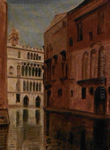 Udsigt Mod Casa D'oro I Venedig Udsigt Mod Casa D'oro I Venedig