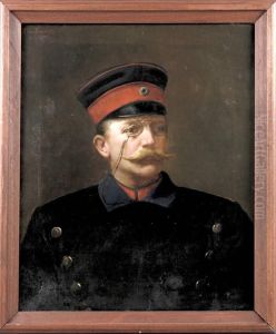 Portrait D. Moritz V. Gaessler by Max Bernatz