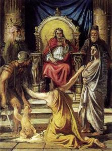 Salomons Dom by Wilhelm Nicolai Marstrand