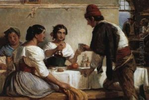 Italiensk Osteriscene