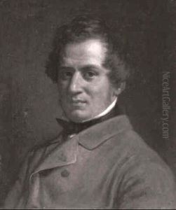 Portraet Af Kunstnerens Broder, Troels Marstrand (1815-1889) by Wilhelm Nicolai Marstrand