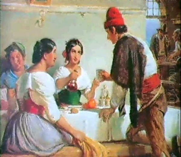 Scene Fra Et Osteri, Rom - view 1