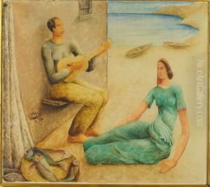 La Serenata Del Pescatore by Fiore Martelli