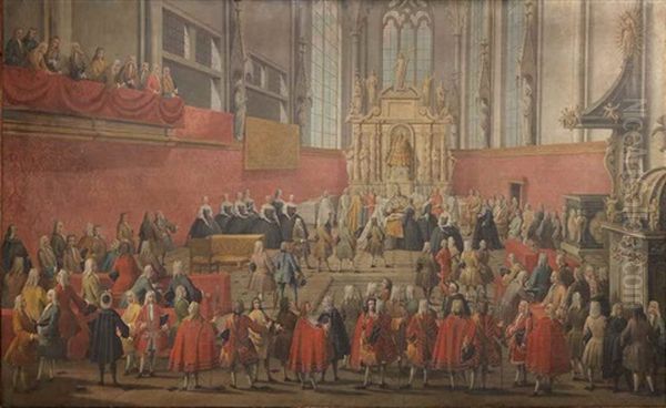 A Baptism In The Imperial Court Chapel, Vienna - view 1