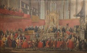 A Baptism In The Imperial Court Chapel, Vienna by Dimitri Emil'evich Marten