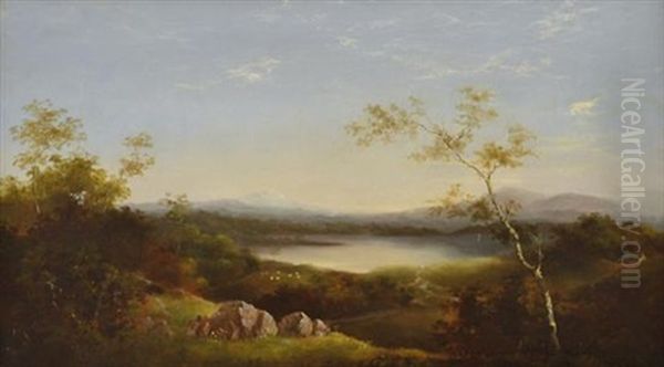 Lake Conabolas, Near Orange, N.s.w - view 1