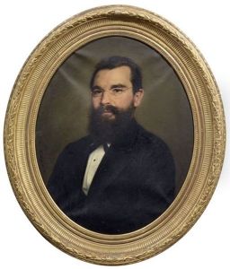 Portrait Des Theologen Albert Julius Landenberger (+ Portrait Der Julie Friederike Landenberger, Geb. Held; Pair)