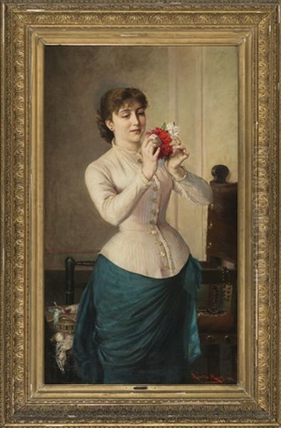 Joven Con Flores - view 1