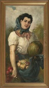 Joven Con Frutas