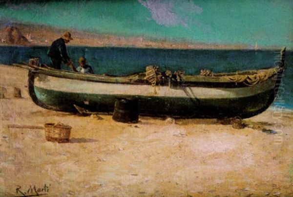 Pescadores En La Playa - view 1