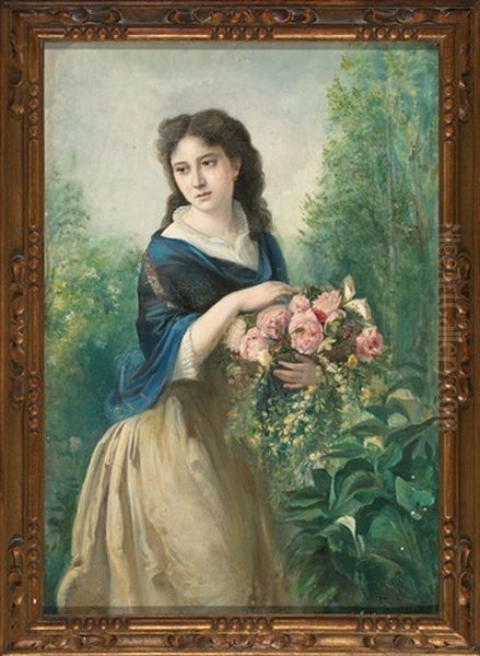 Joven Con Flores - view 1
