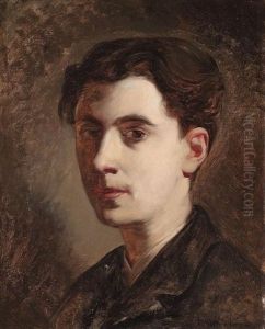 Retrato De Un Joven by Ramon Marti Alsina