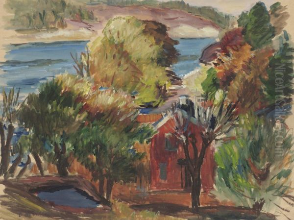 "hus Vid Ryssviken,nacka". - view 1