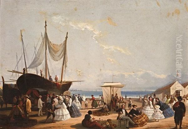 Playa De Barcelona - view 1