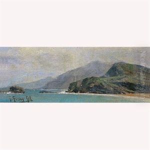 Paisaje Montanoso Con Cascada Paisaje Montanoso Con Cascada