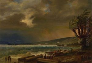 Sturm Uber Dem Bodensee Bei Rorschach Sturm Uber Dem Bodensee Bei Rorschach