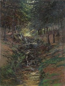 Paisaje Surcado Por Riachuelo