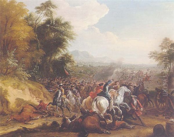 A Cavalry Skirmish - view 1