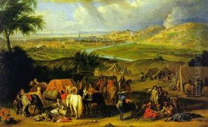 L'armee De Louis Xiv Devant Le Siege De Liege