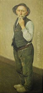 L'homme A La Pipe by Alexandre Louis Martin