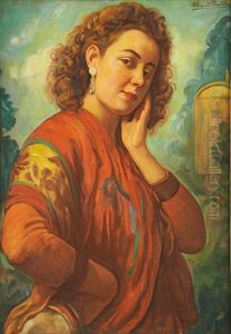 Jeune Fille by Alexandre Louis Martin