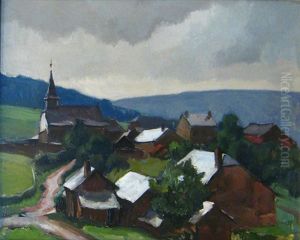 Le Village Apres La Pluie, La Gleize