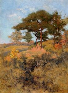 Provenzalische Landschaft by Alfred Louis Martin