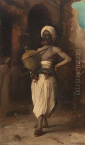 Arab by Etienne Prosper Berne-Bellecour
