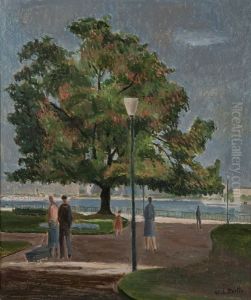 Le Marronnier by Eugene Louis Martin