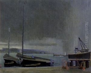 Der Hafen by Eugene Louis Martin