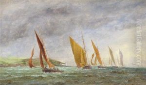 Plymouth From Turnchapel (+ A Sailing Race; Pair)