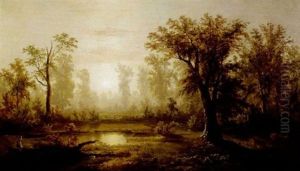 The Pond In The Woods by Homer Dodge Martin