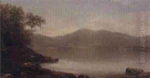 View Of Lake George From The North End Of Long Island by Homer Dodge Martin