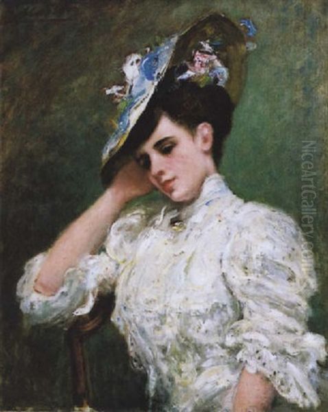 Portrait De Jeune Femme - view 1