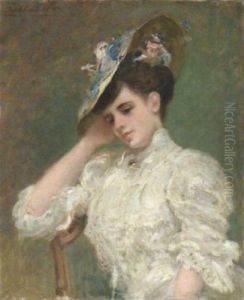 Jeune Fille A La Capeline: Mademoiselle Cornillac (?) Jeune Fille A La Capeline: Mademoiselle Cornillac (?)