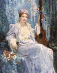 Femme A La Guitare