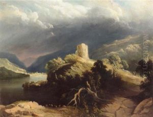 A View Of Dolbadern Castle, North Wales