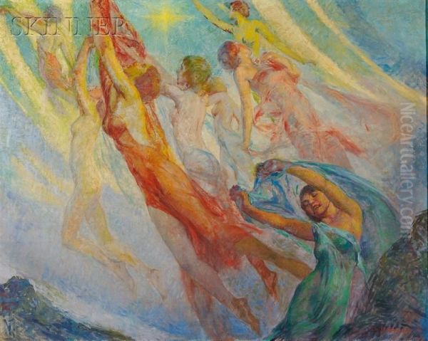 Dancing Nymphs - view 1
