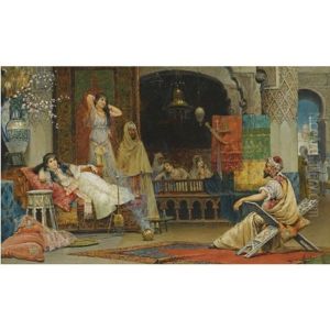 In The Harem by Juan Martinez Martin
