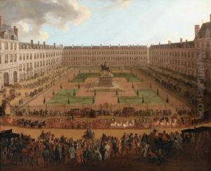 L'arrivee A Paris, Place Royale, De L'ambassadeur Venitien Alvise Ii Pisani, Le 22 Novembre 1699