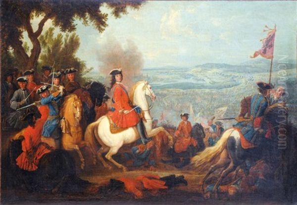 Scene De Bataille Sous Louis Xiv - view 1