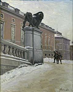 Lejonbacken I Vinter Lejonbacken I Vinter